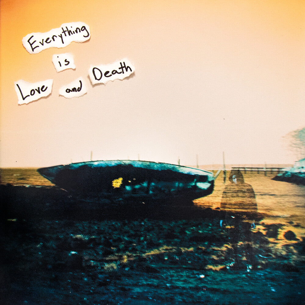 the album cover for Oceanator - Everything Is Love & Death (Blue) [Colored Vinyl] (Post)