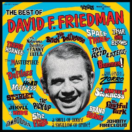 the album cover for Something Weird (W/Dvd) - Best Of David F. Friedman (W/Dvd)