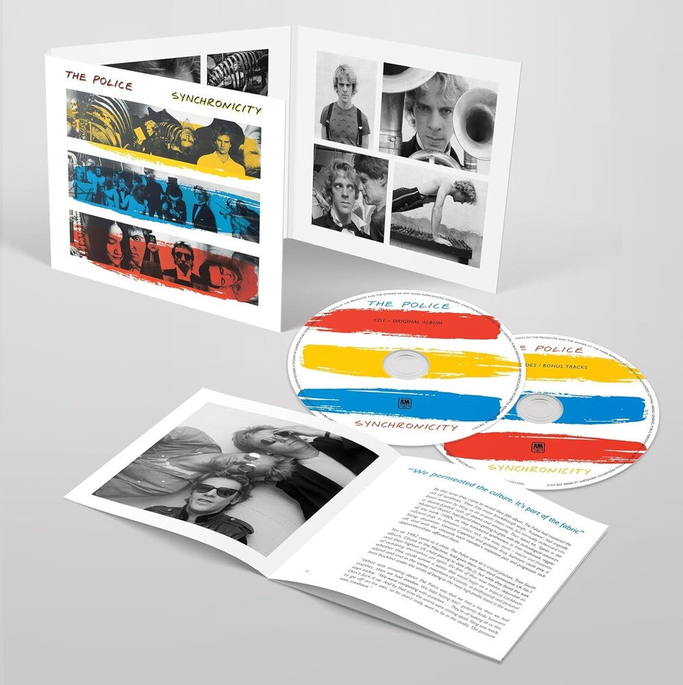 the album cover for The Police - Synchronicity - [Deluxe 2 CD]