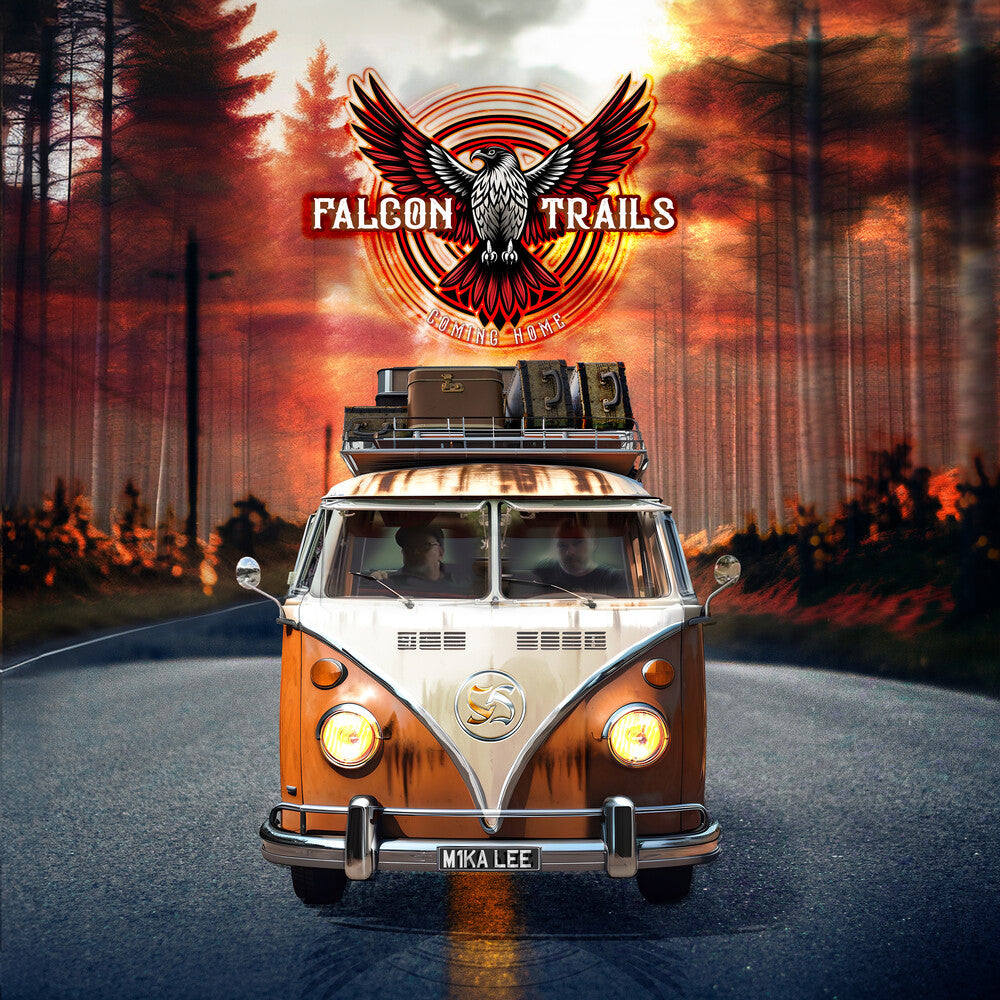 the album cover for Falcon Trails - Coming Home [Digipak]