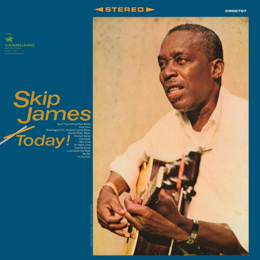 the album cover for Skip James - Today! (Bluesville Acoustic Sounds Series)  [CD]