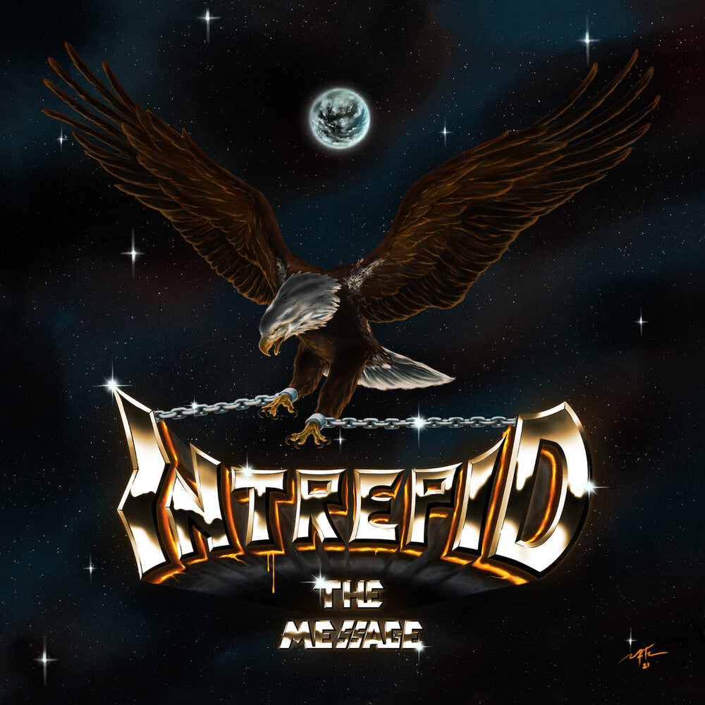 the album cover for Intrepid - Message (Post)