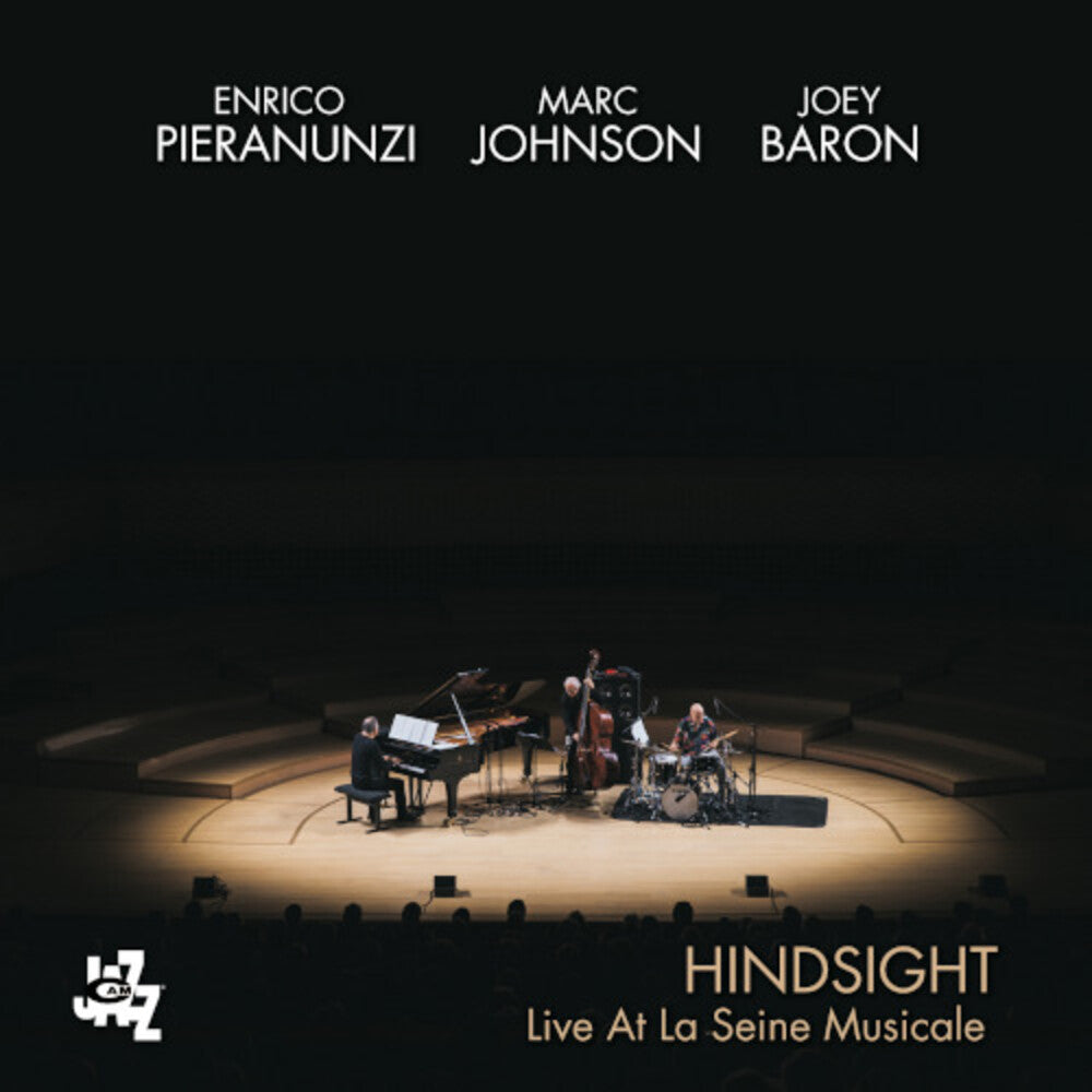 the album cover for Enrico Pieranunzi - Hindsigh: Live At La Seine Musicale