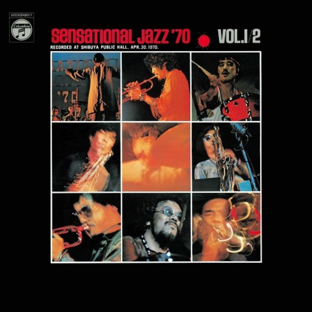 the album cover for Sensational Jazz '70 Vol. 1 & 2 / Various - Sensational Jazz '70 Vol. 1 & 2 / Various