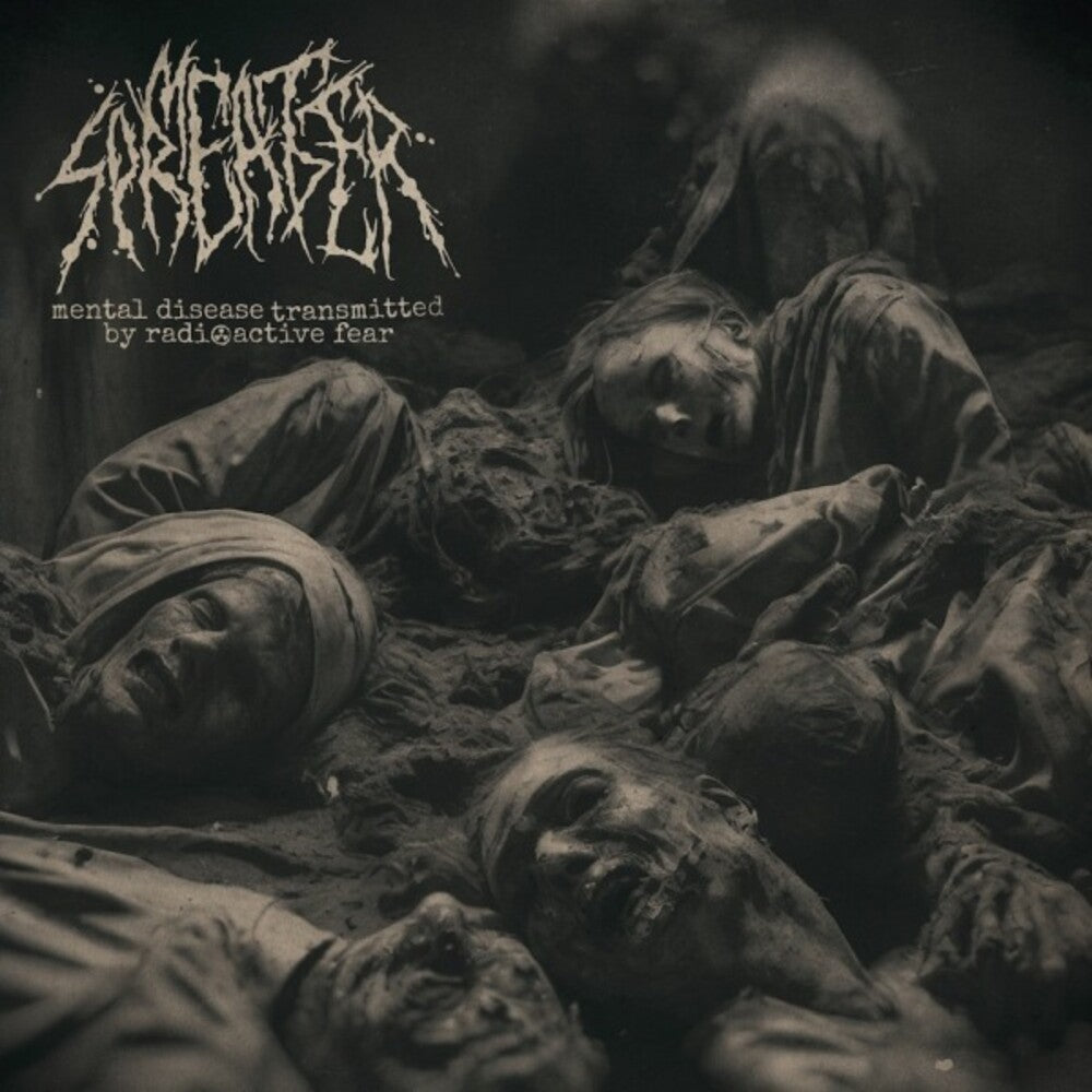 the album cover for Meat Spreader - Mental Disease Transmitted By Radioactive Fear