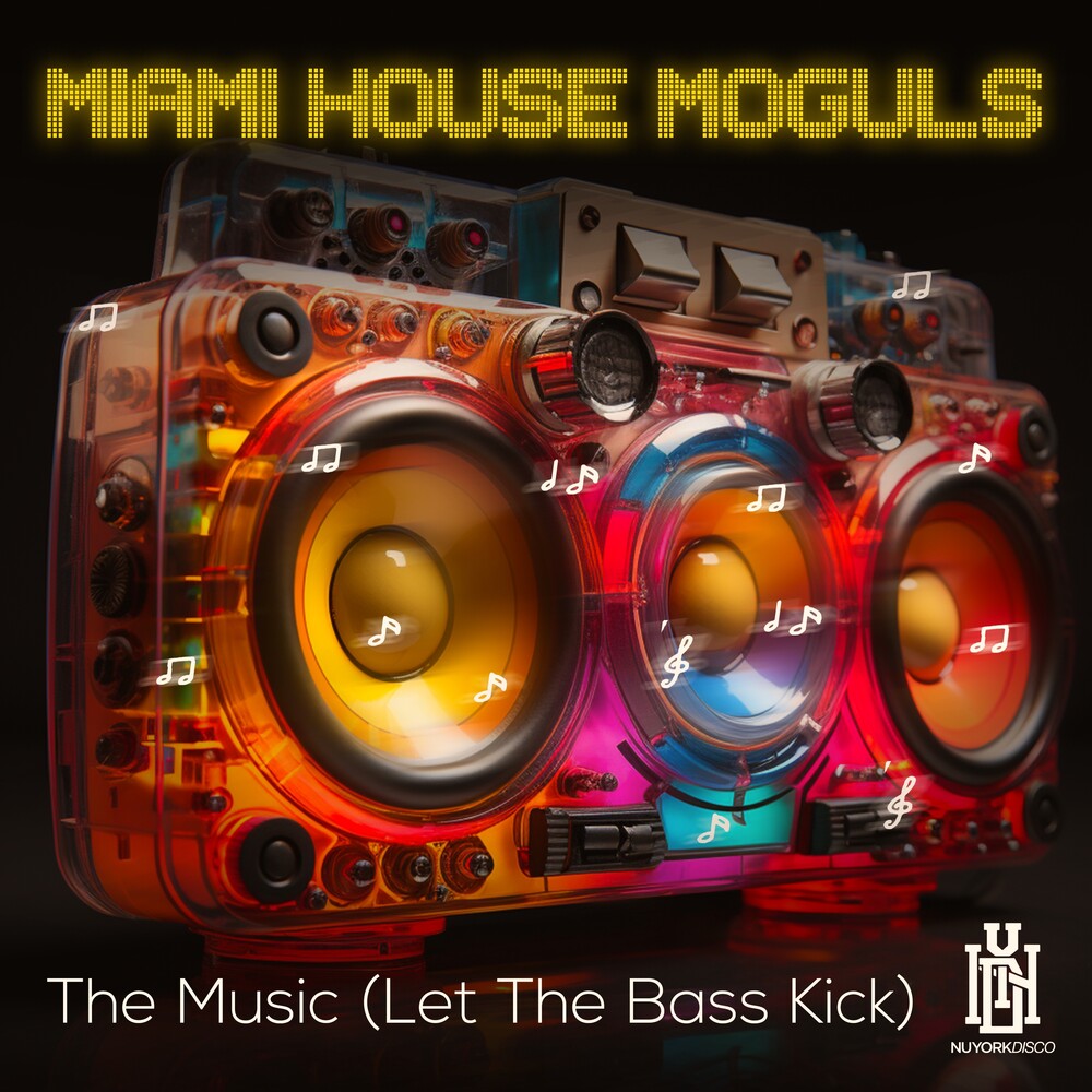 the album cover for Miami House Moguls - Music (Let The Bass Kick) (Mod)
