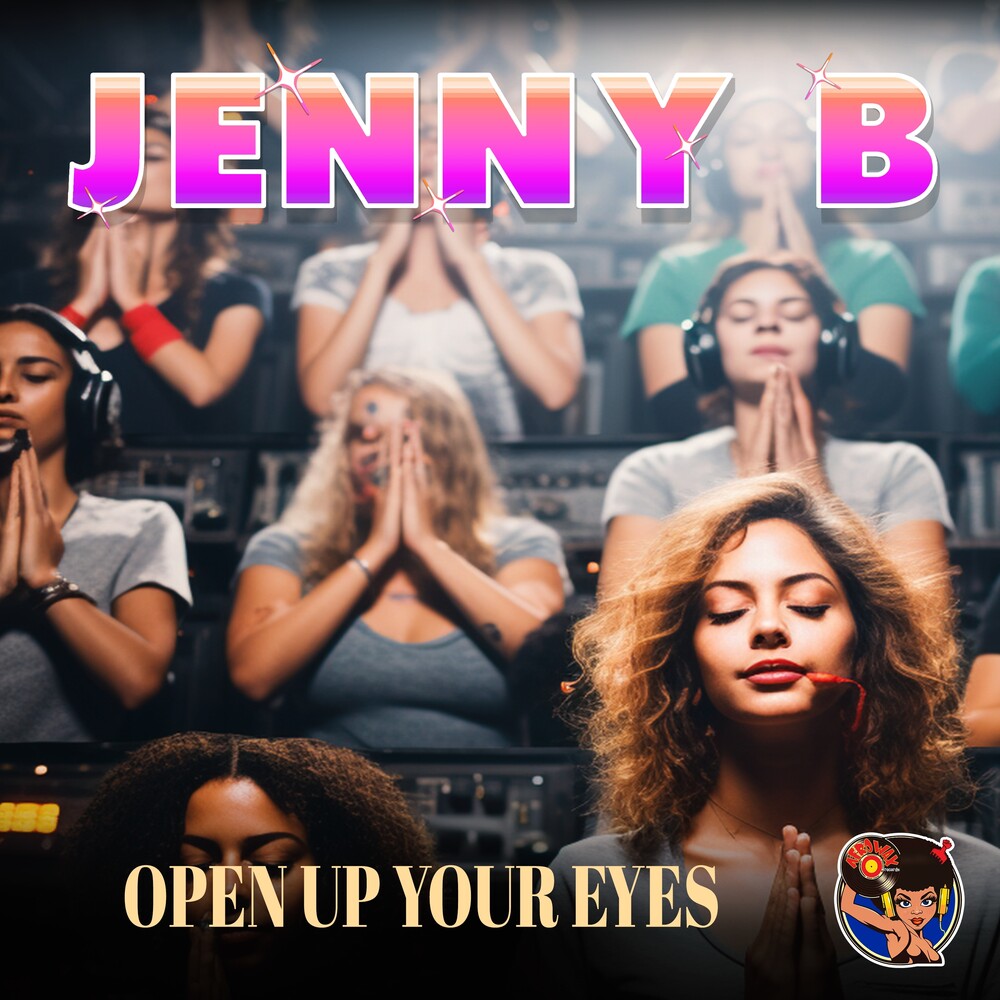 the album cover for Jenny B - Open Up Your Eyes (Mod)