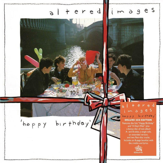 the album cover for Altered Images - Happy Birthday [Deluxe] (Gate) (Uk)