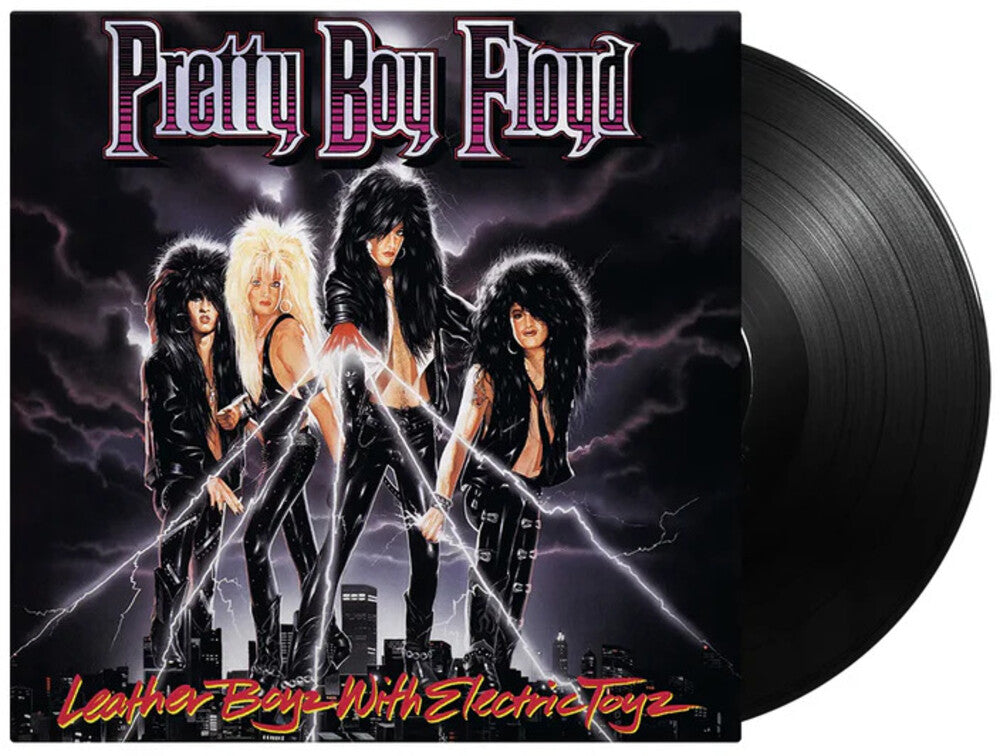 the album cover for Pretty Boy Floyd - Leather Boyz With Electric Toyz (Blk) [180 Gram] (Hol)