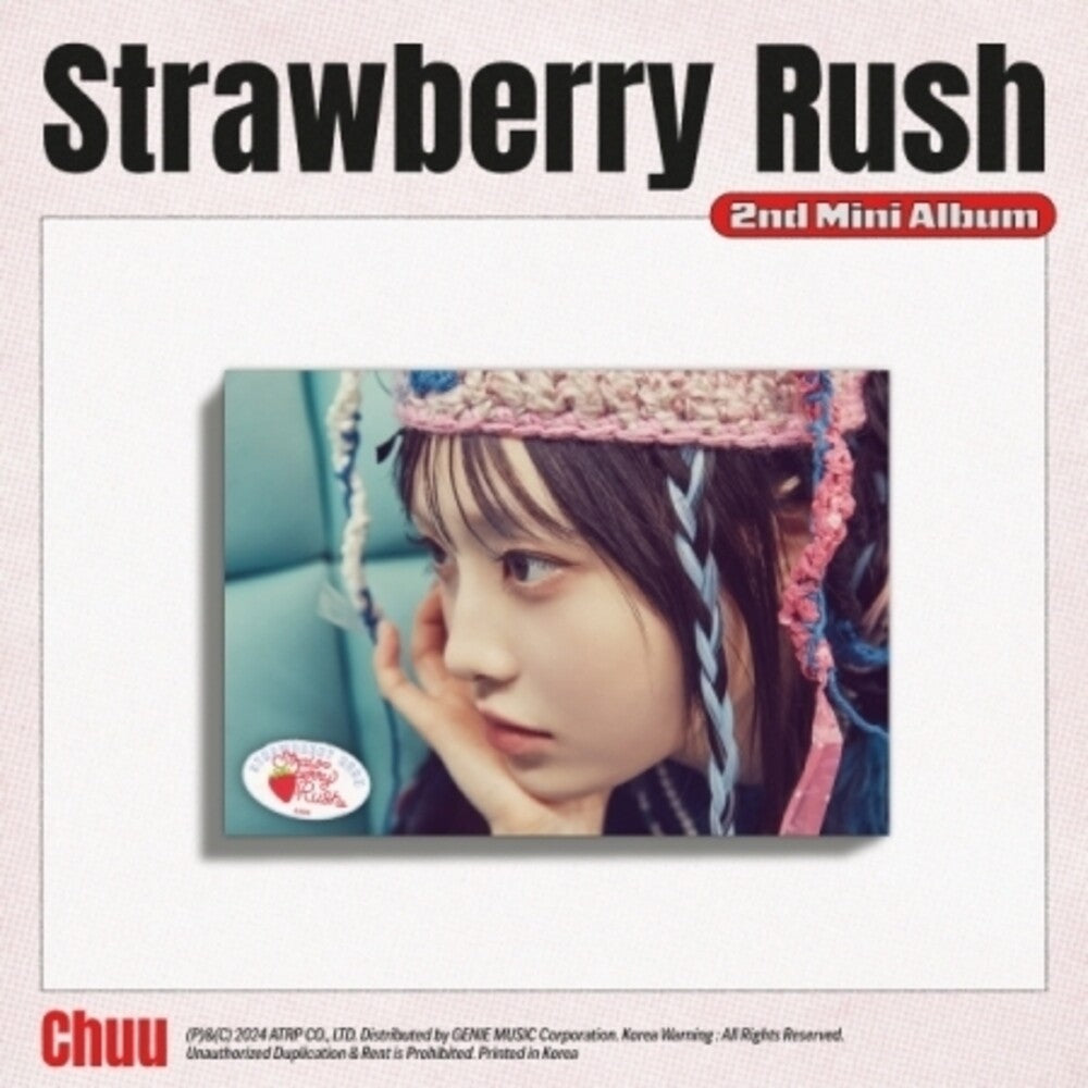 the album cover for CHUU - Strawberry Rush - Stayg Album Version (Phot)