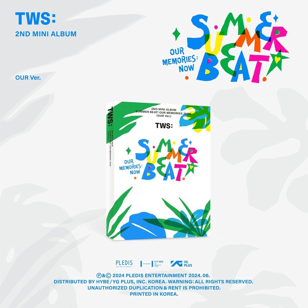 the album cover for TWS - Tws 2nd Mini Album "Summerbeat!" (Our Ver.)