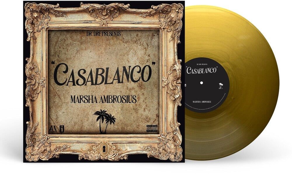 the album cover for Marsha Ambrosius - CASABLANCO [Gold Vinyl]