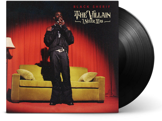 the album cover for Black Sherif - Villain I Never Was (Blk) [Limited Edition]