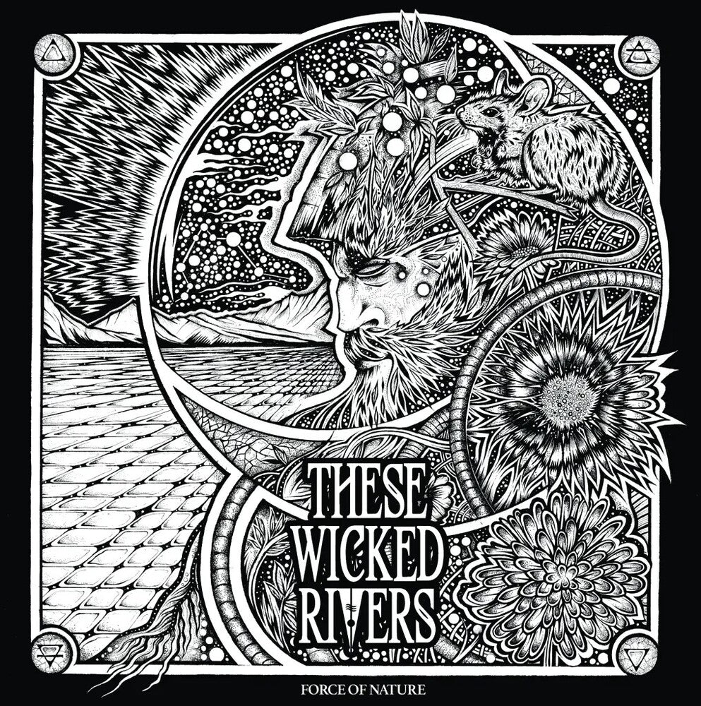 the album cover for These Wicked Rivers - Force Of Nature - Purple Vinyl [Colored Vinyl] (Purp) (Uk)