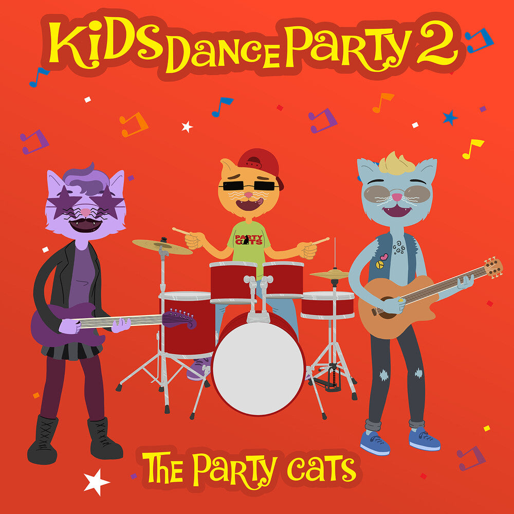 the album cover for Larry Hall (Teen Idol) - Kids Dance Party 2