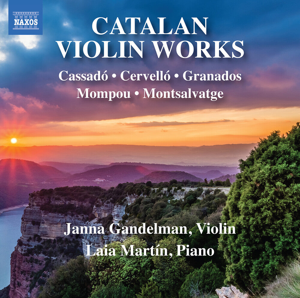 the album cover for Cassado / Cervello / Martin - Catalan Violin Works
