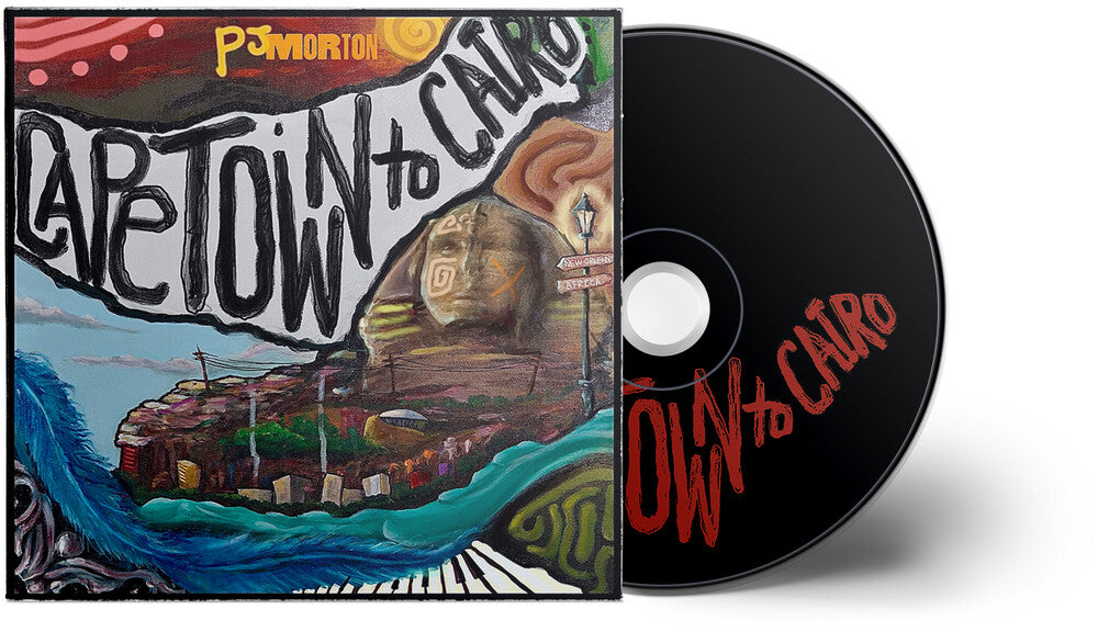 the album cover for PJ Morton - Cape Town To Cairo [Digipak]