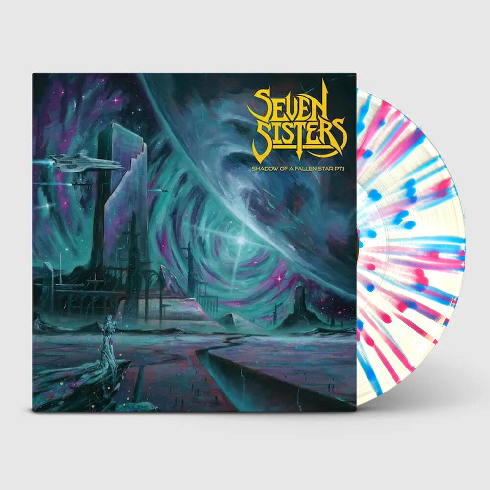 the album cover for Seven Sisters - Shadow Of A Falling Star: Part 1 (Blue) [Clear Vinyl]
