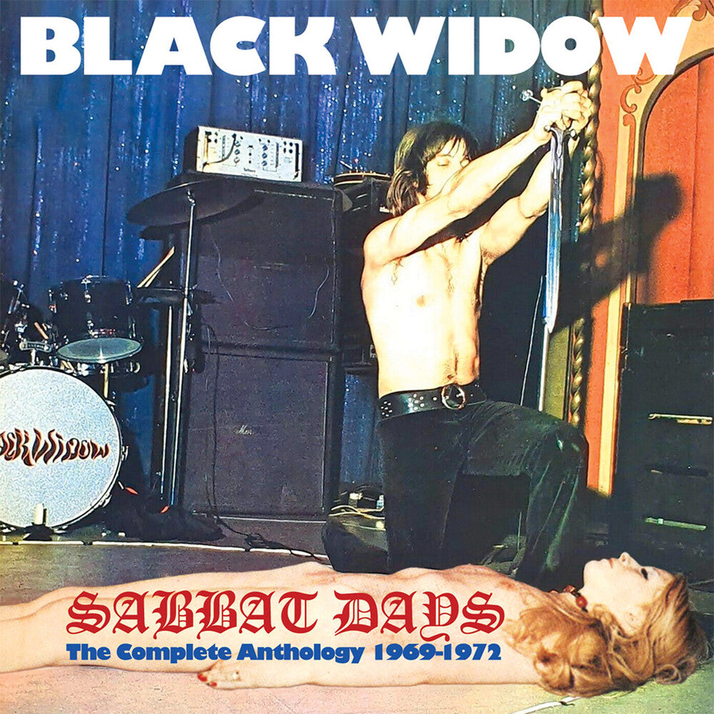 the album cover for Black Widow - Sabbat Days: The Complete Anthology 1969-1972 (Uk)