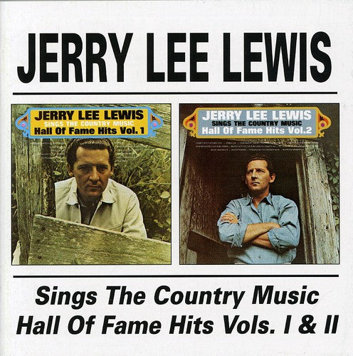 the album cover for Jerry Lee Lewis - Vol. 1-2-Sings The Country Music Hall Of Fame Hits [Import]