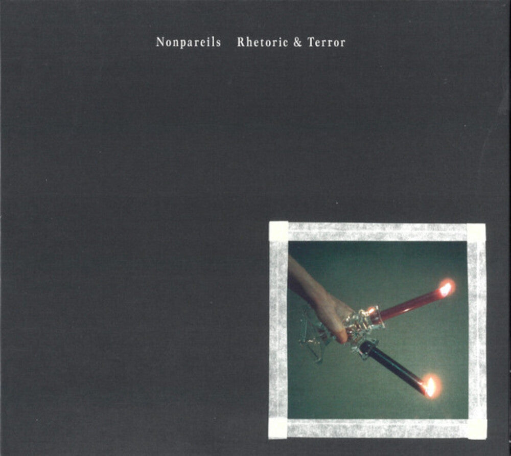 the album cover for Nonpareils - Rhetoric & Terror