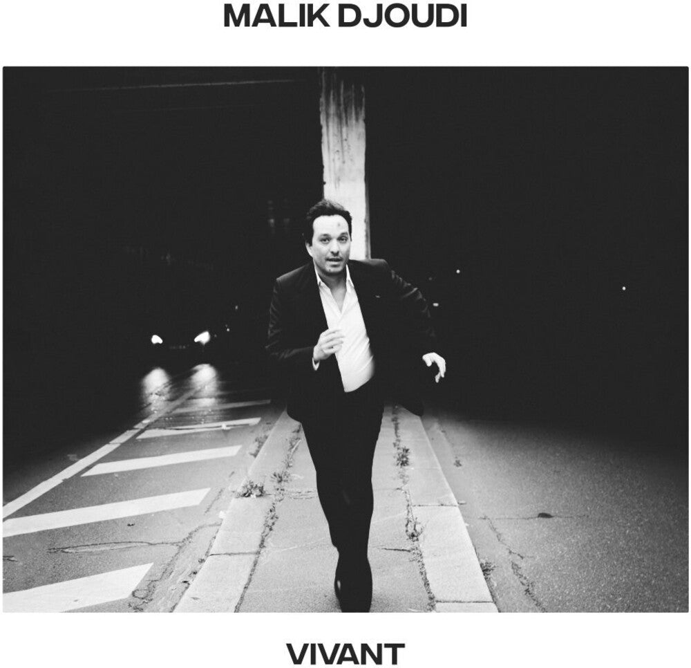 the album cover for Malik Djoudi - Vivant [Digipak] (Fra)