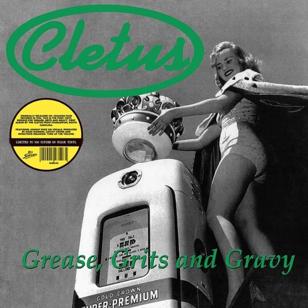 the album cover for Cletus - Grease Grits & Gravy [Colored Vinyl] (Uk)
