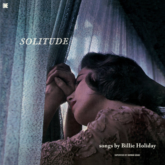the album cover for Billie Holiday - Solitude (Bonus Tracks) [Colored Vinyl] [Limited Edition] [180 Gram] (Spa)