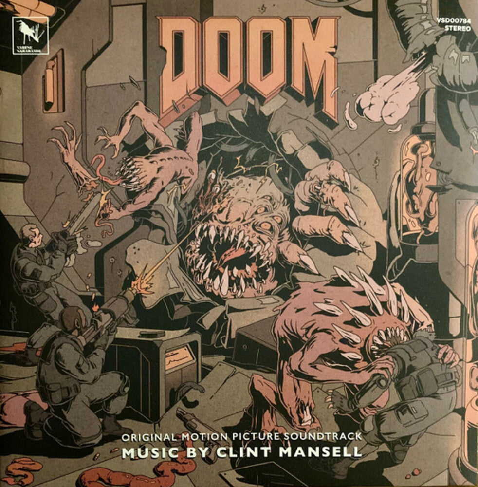 the album cover for Clint Mansell  (Dlx) (Hol) - Doom - O.S.T. [Deluxe] (Hol)