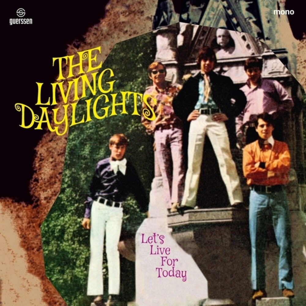 the album cover for Living Daylights - Let's Live For Today