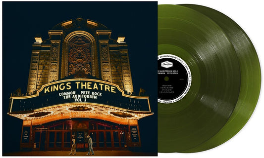 Common & Pete Rock - The Auditorium Vol. 1 [INDIE EXCLUSIVE Translucent Forest Green 2LP]