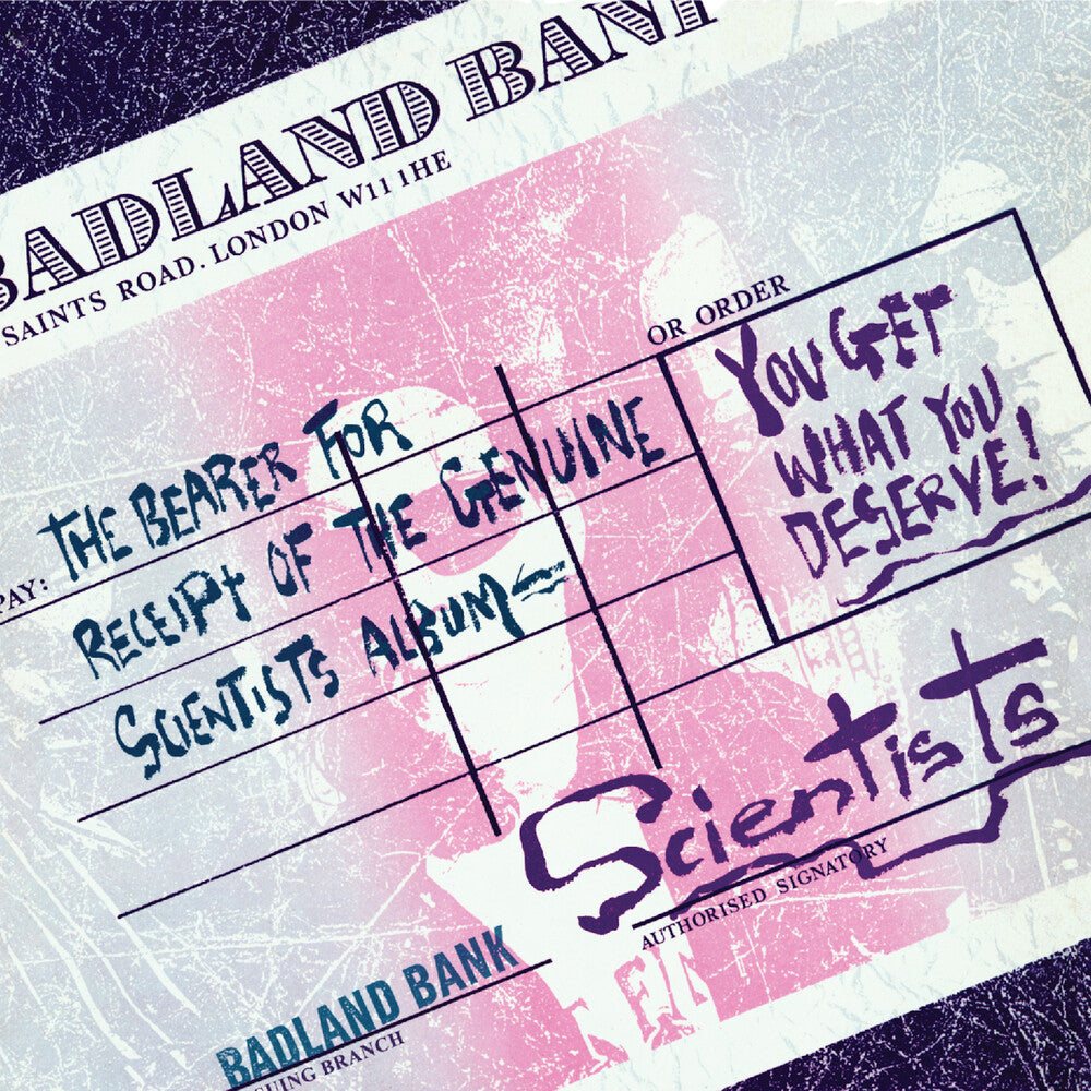 the album cover for Scientists - You Get What You Deserve [Colored Vinyl]