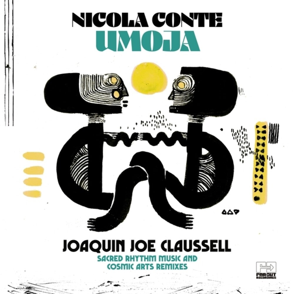 the album cover for Nicola Conte - Umoja (Joaquin Joe Claussell Sacred Rhythm Musics)