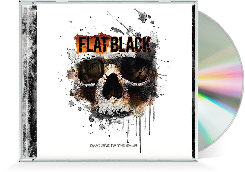 the album cover for Flat Black - Dark Side Of The Brain [CD]