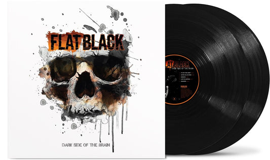 the album cover for Flat Black - Dark Side Of The Brain [2 LP]