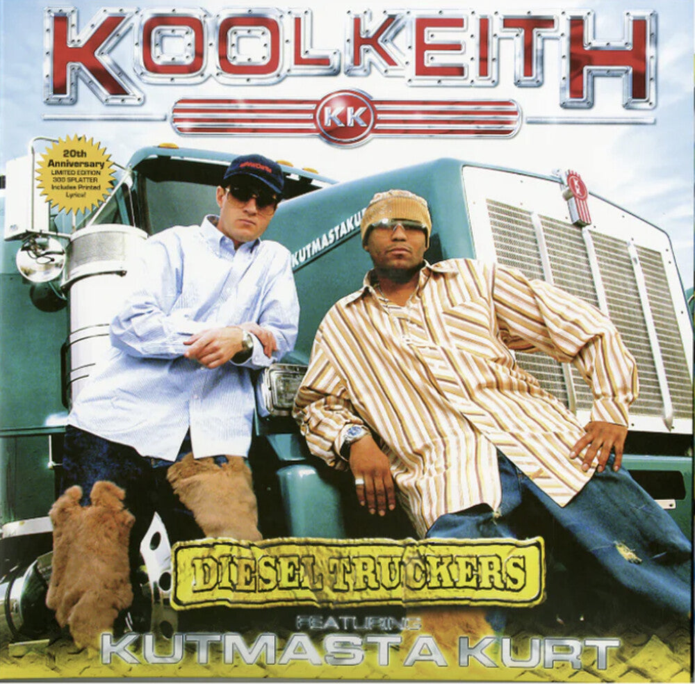 the album cover for Kool Keith / Kutmasta Kurt - Diesel Truckers [Colored Vinyl] (Aniv)
