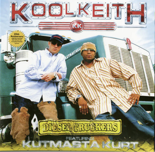 the album cover for Kool Keith / Kutmasta Kurt - Diesel Truckers [Colored Vinyl] (Aniv)