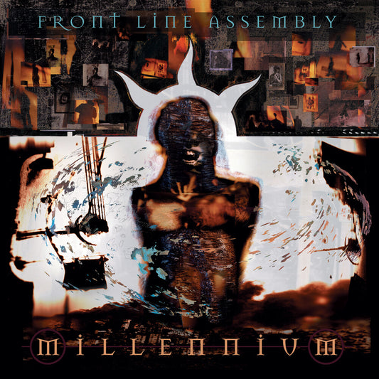 the album cover for Front Line Assembly - Millennium 2024