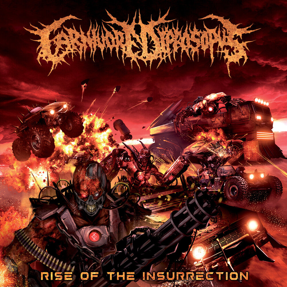 the album cover for Carnivore Diprosopus - Rise Of The Insurrection
