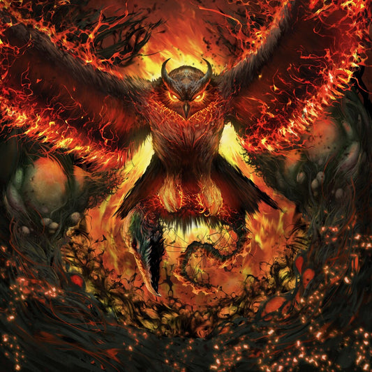 the album cover for Rad Owl - Rage Gracefully