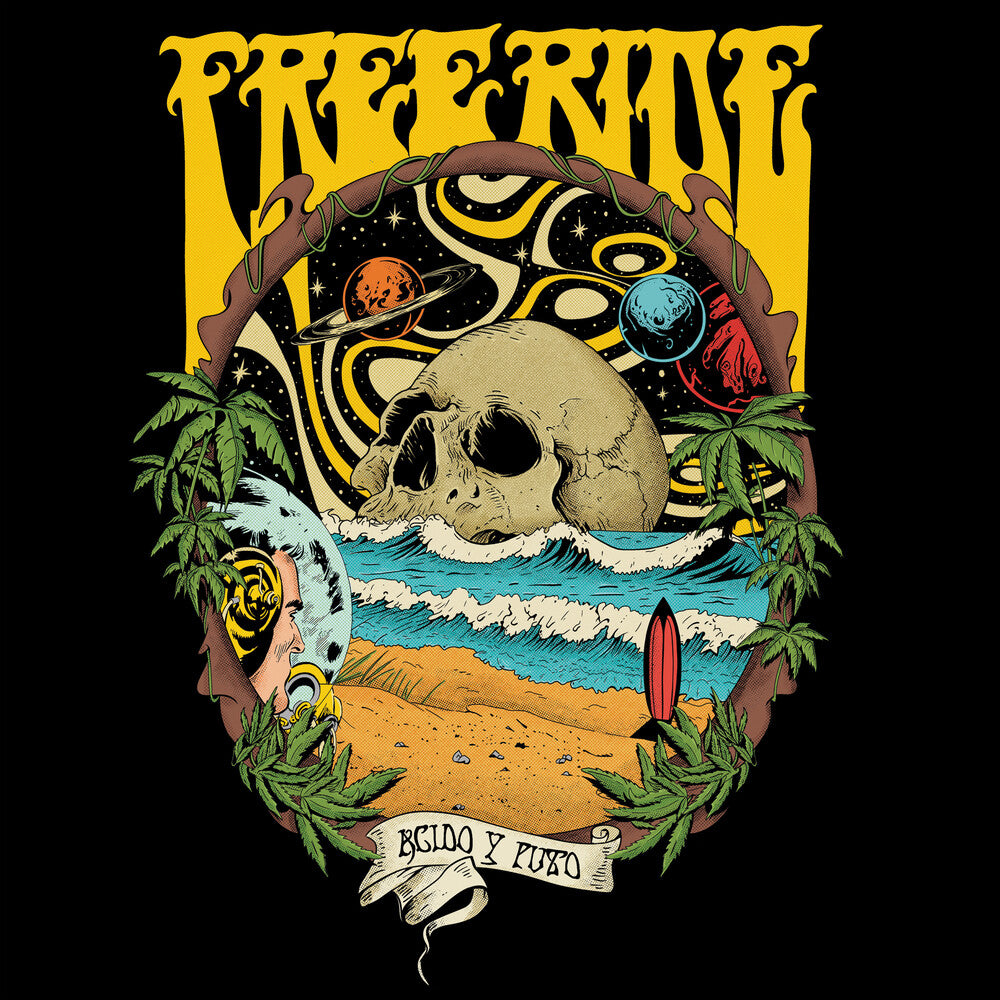 the album cover for Free Ride - Acido Y Puto