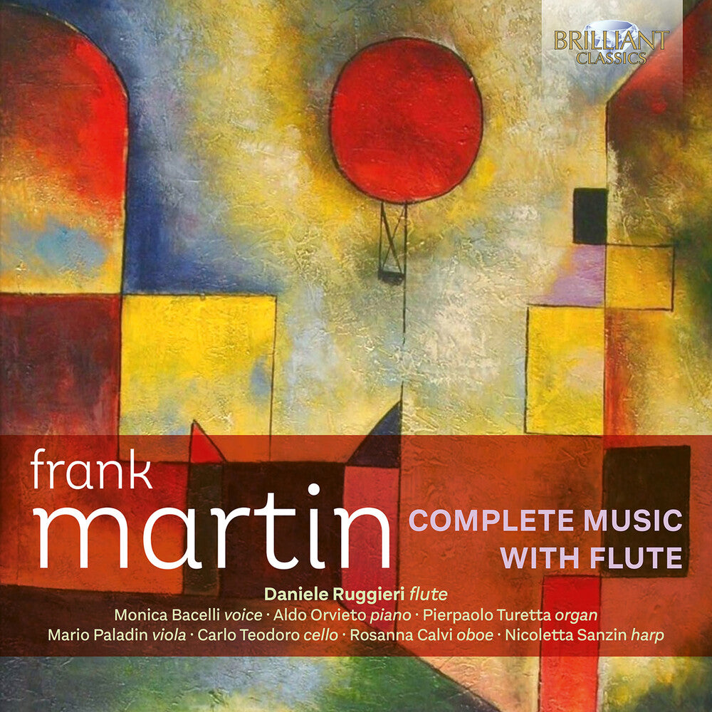 the album cover for Martin / Ruggieri / Ex Novo Ensemble - Complete Music With Flute