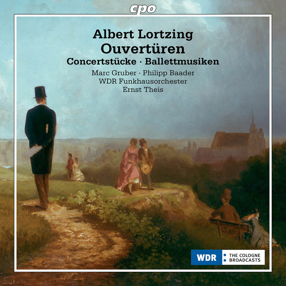 the album cover for Lortzing / Wdr Funkhausorchester - Ouvertures