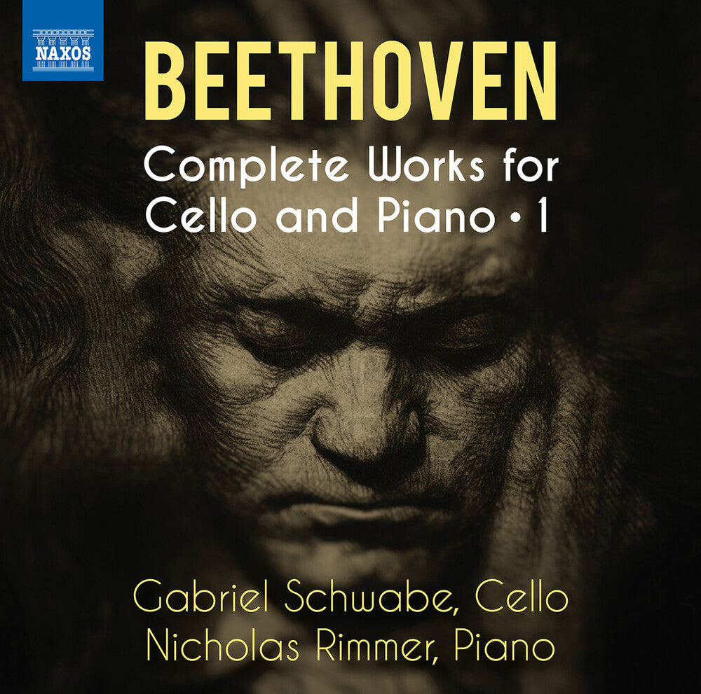 the album cover for L Beethoven .V. / Rimmer / Schwabe - Complete Works For Cello & Piano, Vol. 1