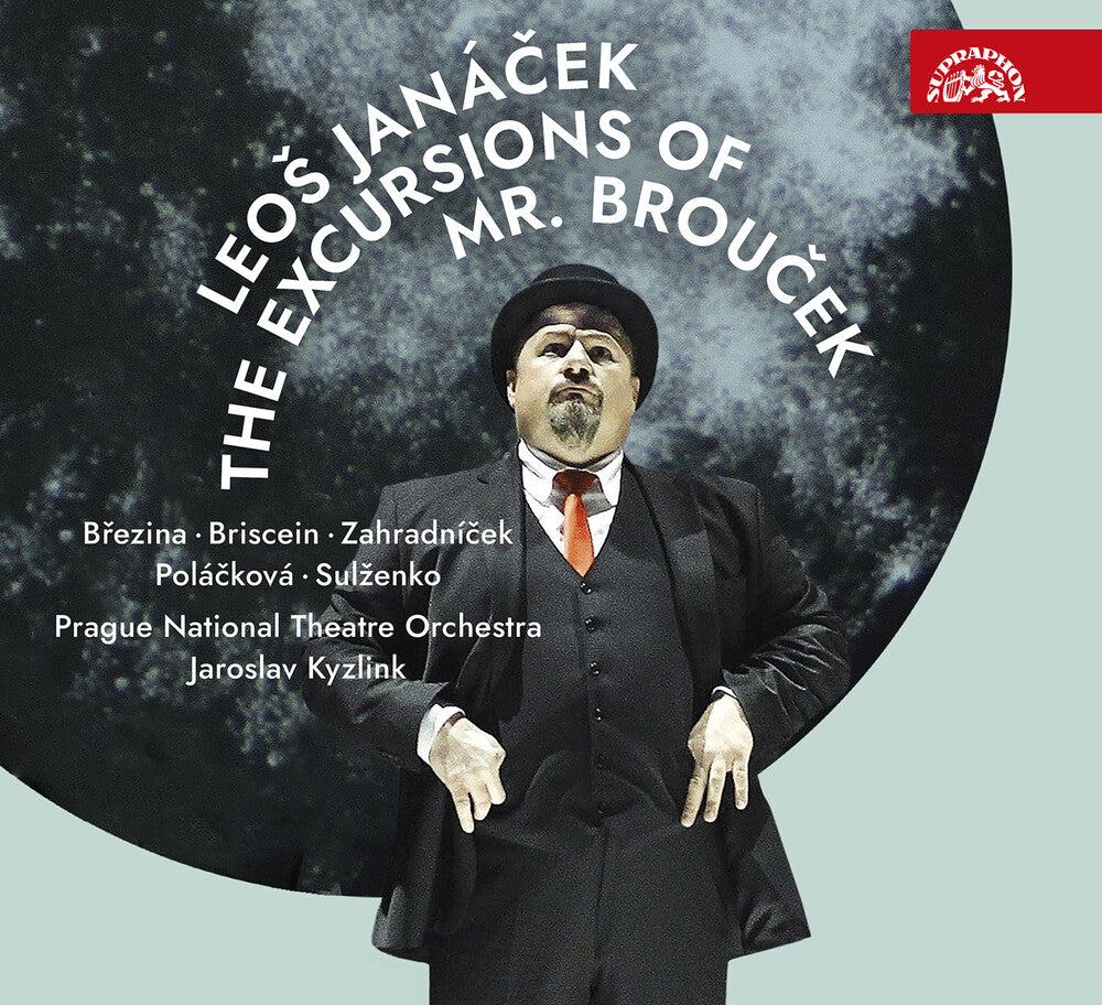 the album cover for Janacek / Brezina / Prague National Theatre Orch - Excursions Of Mr. Broucek