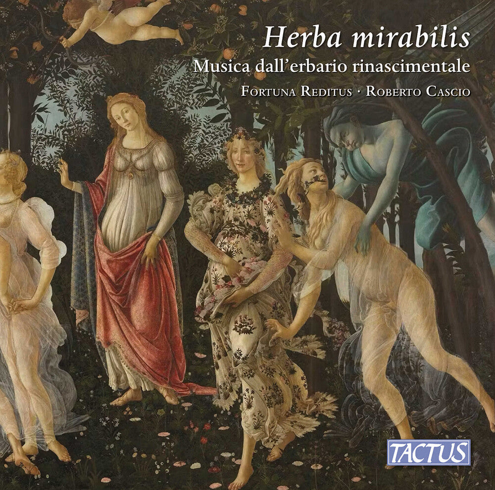 the album cover for Capirola / Cara / Fortuna Reditus - Herba Mirabilis