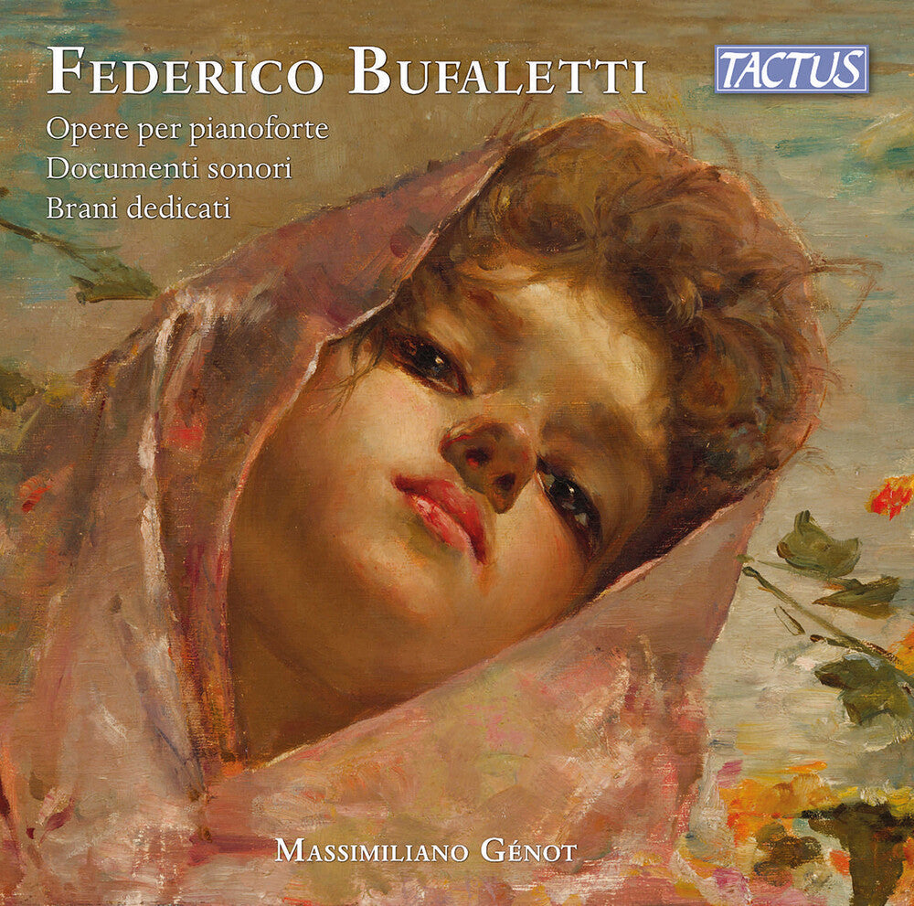 the album cover for Bufaletti / Brahms / Ficco - Piano Works Dedicated Pieces Sound Documents