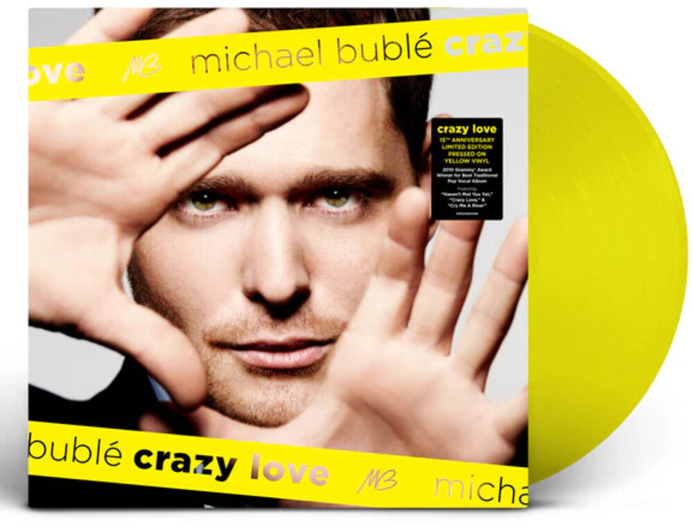 the album cover for Michael Buble - Crazy Love [Colored Vinyl] (Ylw) (Can)