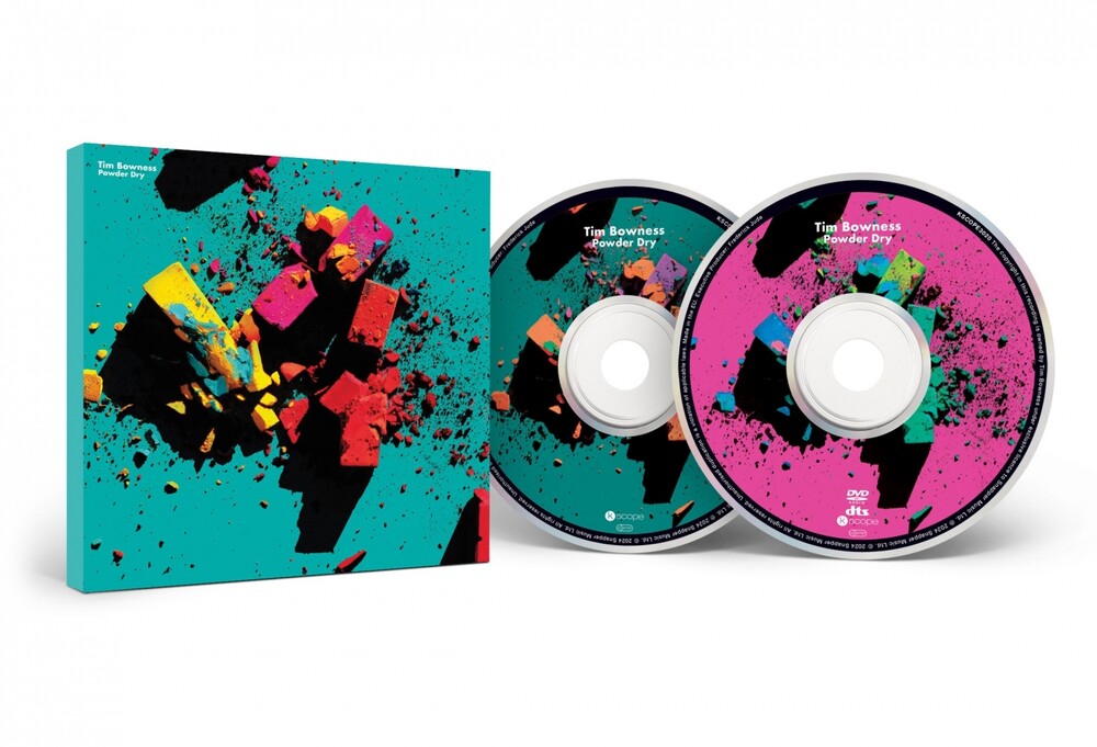 the album cover for Tim Bowness - Powder Dry (W/Dvd) [Digipak] (Ntr0) (Uk)