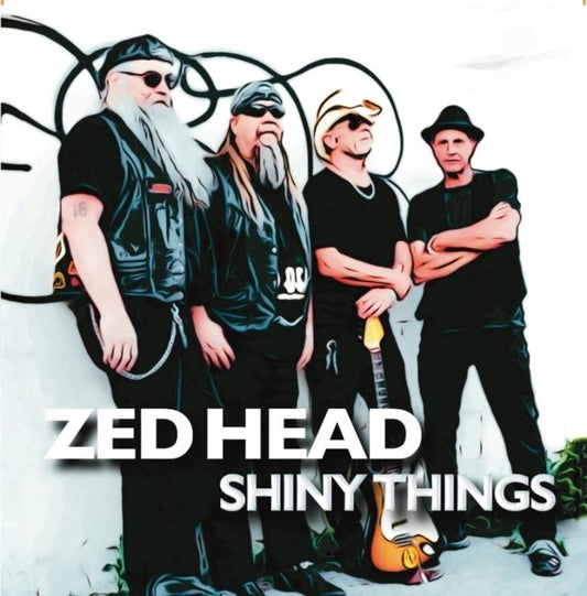 the album cover for Zed Head - Shiny Things (Uk)